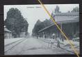REPRODUCTION ANCIENNE CARTE VITORIA ALAVA PAYS VASCO BASQUE ESPAGNE GARE ESTACION