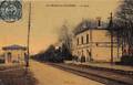SAINT-AMAND de VENDOME - La Gare et le Train. (1909).