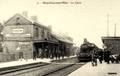 4 - NOYELLES sur MER (Somme) - La gare et le train.