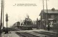 42 - Les Chemins de Fer Français (Etat) - Le 87, Paris-Bordeaux Express passant devant la gare de Coignières - Editeur : F. Fleury.