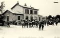 SAINT-POL de LEON (Finistère) - La cour de la Gare - Editeur : ND n°629.