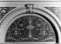 156735, Afbeelding van een wandschildering in het trappenhuis van het Koninklijk paviljoen van het N.S.-station Den Haag H.S. te Den Haag., Nederlandse Spoorwegen, fotograaf