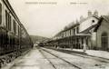 DELLE (Territoire de Belfort) - Vue intérieure de la gare - Editeur : Grandjean.