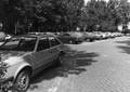 154542, Gezicht op de P+R-parkeerplaats bij het N.S.-station Den Haag Mariahoeve te Den Haag., Nederlandse Spoorwegen, fotograaf