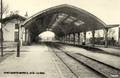 PORT - SAINTE-MARIE (Lot et Garonne) - La gare et sa marquise.