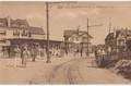 CPA BELGIQUE KNOKKE KNOCKE Station du Tramway Animation