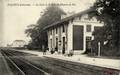 PORTETS (Gironde) - La Gare et la Voie du Chemin de Fer.