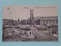 La Place Van der Zweep en face de la Gare Ostende ( 12 ) Anno 1913 ( zie foto´s voor details ) !!
