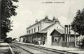 LOUHANS (S.-et-L.) - La Gare P.L.M. côté voies - Editeur : Grand Bazar Caillois n°23.