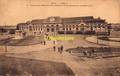 CPA MONS BERGEN LA GARE HET STATION TRAIN