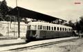 Autorail Renault en stationnement en gare de DIGNE (Basses-Alpes).
