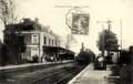 RUELLE (Charente) - Intérieur de la gare et le train - Collection : A.Foucher.
