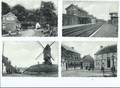 Hennuyères Lot de 13 cartes postales ( 12 petits formats ET une vue aérienne ) Avec gare - moulin etc.