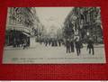 MONS 7 septembre 1913 - La Joyeuse entrée des Souverains - Les décorations rue de la Gare