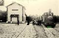 ANGERVILLE (S. et O.) - La gare du tramway de l'Eure et Loir.