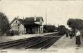 3 - GROSLAY (Seine et Oise) - La Gare et les Quais - Arrivée d'un train - Editeur : ELD.