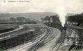 21 - VERDUN - Vue sur la gare (Compagnie des Chemins de fer de l'Est).