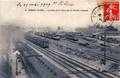 2 - CHOISY le ROI - La Voie et la Gare de la Petite vitesse (trains).