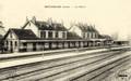 MOUCHARD (Jura) - Intérieur de la gare, côté des voies - Editeur : CLB à Besançon.