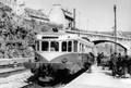 Arrivée d'un Autorail en gare de MENDE (Lozère) en 1956.