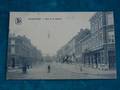 WAREMME RUE DE LA STATION - ANIMEE - TIMBRE ALLEMAND "Deutsches reich"