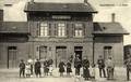 BOURBOURG (Nord) - La cour de la Gare - Editeur : Journal de Bourbourg.