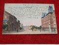 LANDEN - Stationstraat en Stadhuis - Rue de la Station et Maison Communale