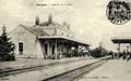 SAUJON (Charente-Inférieure) - Intérieur de la gare.