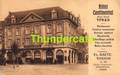 CPA HOTEL CONTINENTAL FACE GARE YPRES IEPER YPER BAETE TONNON