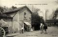 90 - VALMONDOIS - La Gare du Chemin de fer à Marines.