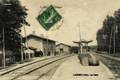 LAGNIEU (Ain) - Vue intérieure de la gare.