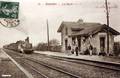 13 - BOBIGNY (Seine) - La gare, arrivée d'un train - Editeur : G.F.