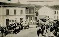 948 - La cavalcade de LANGOGNE (Lozère) - L'arrêt de la gare - Editeur : M.B.