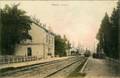 ITEUIL (Vienne) - La Gare - Arrivée d'un train.