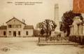 16974 - FOUGEROLLES (Haute-Saône) - La gare et le Monument - Editeur : C.L.B.