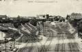 BOURG - Vue panoramique de la Gare PLM - Editeur : B.Ferrand.
