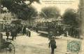 SAINT-CHAMOND (Loire) - Inauguration du Tramway électrique.
Arrivée des Délégués de Mr. Briand à la gare.