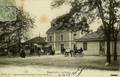 RIVES (Isère) - La cour de la Gare - Editeur : Chabert.