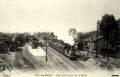 1927 - GANNAT (Allier) - Vue intérieure de la gare.