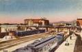 192 - TOULON (Var) - Vue générale sur la gare - Le nouveau pont - Editeur : Bouvet-Sourd.