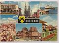 (76) Oostende - Wapenschild - Casino - Strand - Station - Haven - Paardenkoersen - Kathedraal van H.Petrus en H.Paulus.