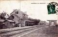 QUESNOY-le-MONTANT (Somme) - La Gare (Compagnie du Nord).
