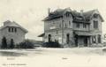 14528, Gezicht op het N.C.S.-station Soest (Stationsweg 18) te Soest; met links de achtergevel van het toiletgebouw.