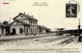 LIART (Ardennes) - Vue intérieure de la gare.