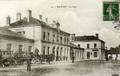 BELFORT - La cour de la gare - Editeur : E.Mayer n°342.