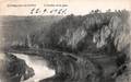 Comblain-au-Pont - l'Ourthe et la gare (1921, E. Delhaze)