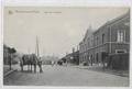 Marchienne-au-Pont (44) Attelage , et 2 femmes & enfant a l'entre de la gare
