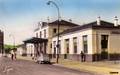ARGENTEUIL (Seine et Oise) - La cour de la gare en 1959.