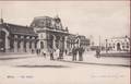 Très belle Carte Mons Hainaut La Gare Station Statie Animée geanimeerd (En très bon etat) (In zeer goede staat) CPA