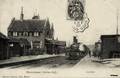 MAROMME (Seine-Inf.) - La Gare et le Train - Editeur : Antoine Lazarus à Rouen.